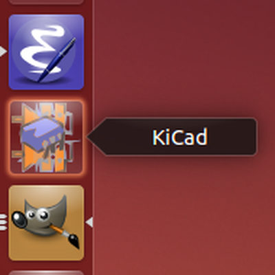 KiCadの起動 KiCadの起動