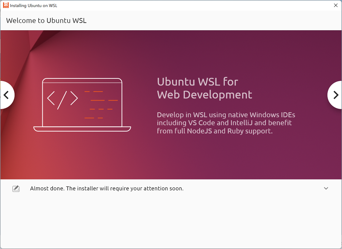 Ubuntu 22.04 LTSのインストール