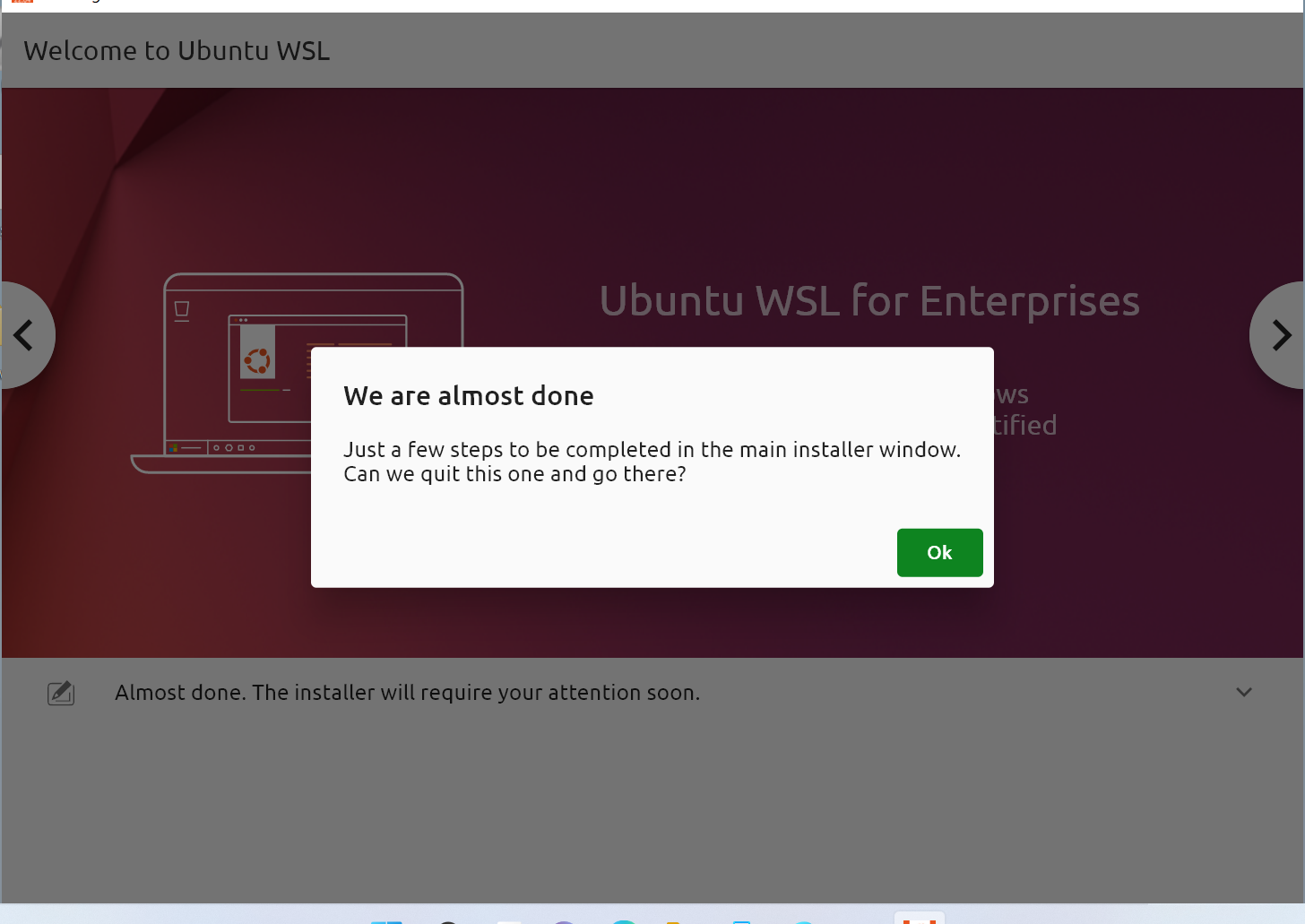 Ubuntu 22.04 LTSのインストール完了